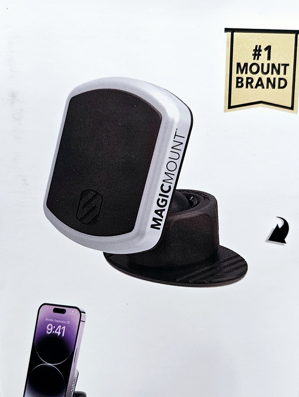 Cellphone Mount Scosche Magnetic Dash Mount w. Interch. Trims